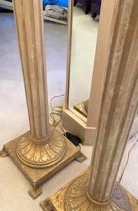 lot 66 image: Gorgeous Pair of Decorative Floor Lamps