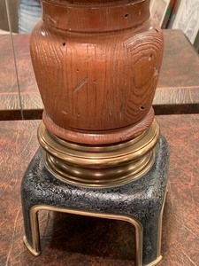lot 97 image: Unique Large Table Lamp