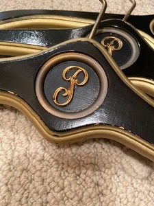 lot 37 image: Vintage Metal Quality Hangers