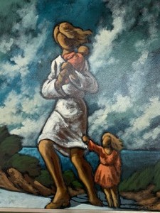 lot 62 image: FramedSigned Art