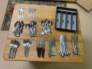 lot 146 image: Partial Flatware Sets