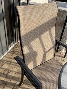 lot 133 image: Three-Piece Patio Set