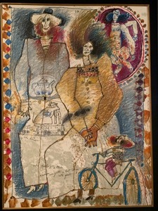 lot 15 image: Wonderful Framed Art by Theo Tobiasse