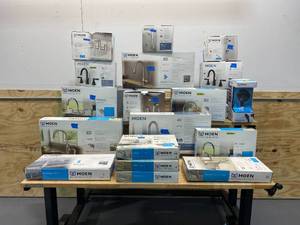 Moen Lot of Faucets and Shower Heads