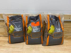 VALLEY SPLENDOR Lot of 3-  8 lb Bags of Nyjer Seed