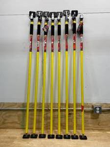 TASK 5 ft. 3 in. to 10 ft. (160 cm to 305 cm) Medium Quick Support Rod (8-Pack)