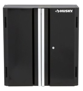 HUSKY 29 in. H x 28 in. W x 12 in. D Steel Garage Wall Cabinet
