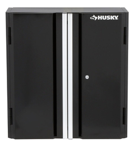 HUSKY 29 in. H x 28 in. W x 12 in. D Steel Garage Wall Cabinet