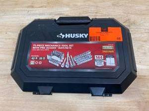 HUSKY 144-Tooth Mechanics Tool Set (75-Piece)