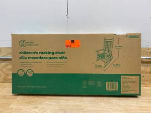 STYLE SELECTIONS Childrens White Wood Rocking Chair(s) with Slat Seat
