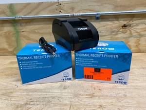 TEROW Lot of 3-  Thermal Receipt Printers