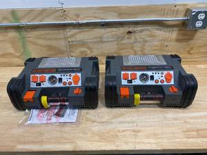 BLACKDECKER Lot of 2-  500-Watt Portable Power Stations