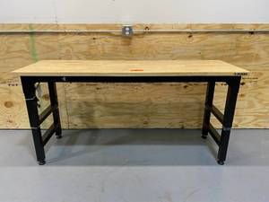 HUSKY 72 Foldable Workbench with Wood Top
