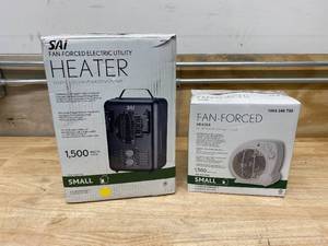 Lot of 2 Space Heaters