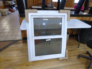 Double Hung Window with Screen