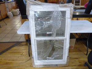 Single Hung Window with Screen