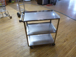 Stainless Serving Cart