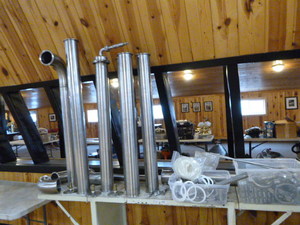 Lot of Metal Pipes