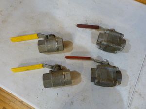 4 Stainless Steel Ball Valves