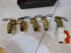5 Wesco Zinc Drum Faucets