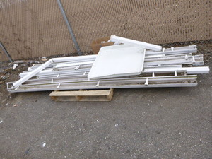 Lot of Rain Gutters