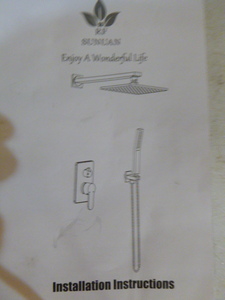 NEW RF Sunuan Rain Shower Head