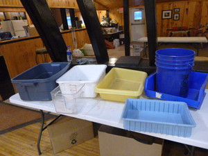 Totes and Bucket