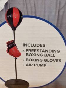 lot 280 image: NSG Sports Free Standing Boxing Set