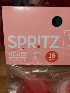 lot 90 image: Lot of Spritz Heart Putty & CraZArt Crystal Clear Slime