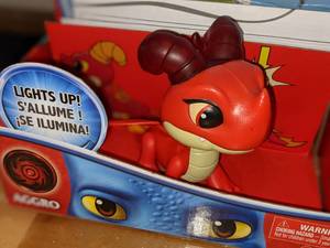 lot 85 image: Frozen II Fire Spirit & Dreamworks Dragon Aggro