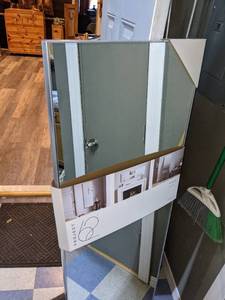 lot 44 image: Large Project 62 Silver Finish Leaner or Wall Mirror