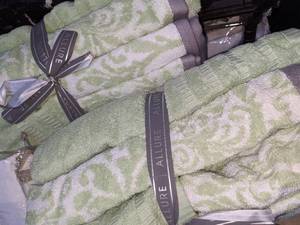 lot 271 image: Allure Towel Sets & Shower Curtain