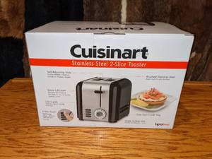 lot 267 image: Cuisinart Stainless Steel Two Slice Toaster