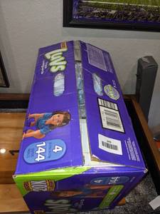 lot 243 image: Luvs Size 4 Diapers