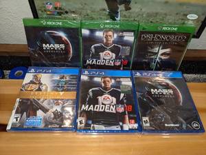lot 187 image: New PS4 and XBox One Games