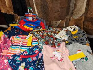 lot 279 image: New Infant and Toddler Pajamas
