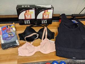 lot 222 image: Womens Size Small & B Bras