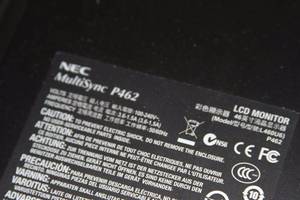 lot 30 image: Professional  Commercial-Grade NEC Full HD 1080p High Definition 46 Large Screen LCD Monitor  Display