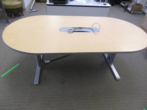 lot 51 image: 42in x 72 in Powered Conference Room table