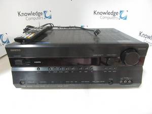 lot 60 image: ONKYO TX-SR606 AV Reciever wremore