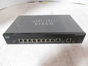 lot 71 image: Cisco SRW208P-K9  8 Port POE Fanless switch
