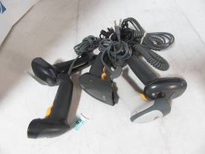 lot 83 image: Lot of 5 Symbol Barcode scanners