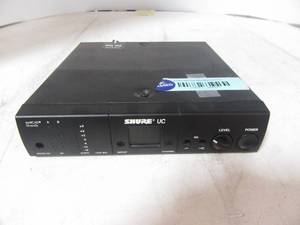 lot 90 image: Shure UC4-UA&nbspShure Wireless Microphone Receiver Uc4-ua 782 to 806 MHz NO Microphones or cords