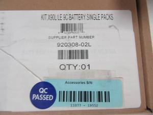 lot 96 image: Kit X90LE 9C Battery Single PacK 920308-02L