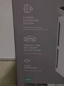 lot 3 image: Smart Wifi HEPA Air Purifier
