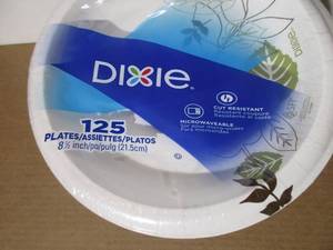 lot 85 image: Dixie Paper Plates