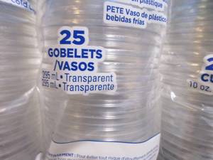 lot 63 image: Dixie Clear Cups