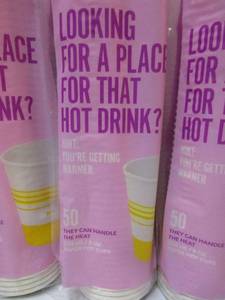 lot 111 image: Disposable Coffee Cups