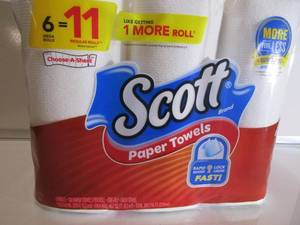 lot 11 image: Scott Paper Towels