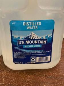 lot 57 image: Distilled Water